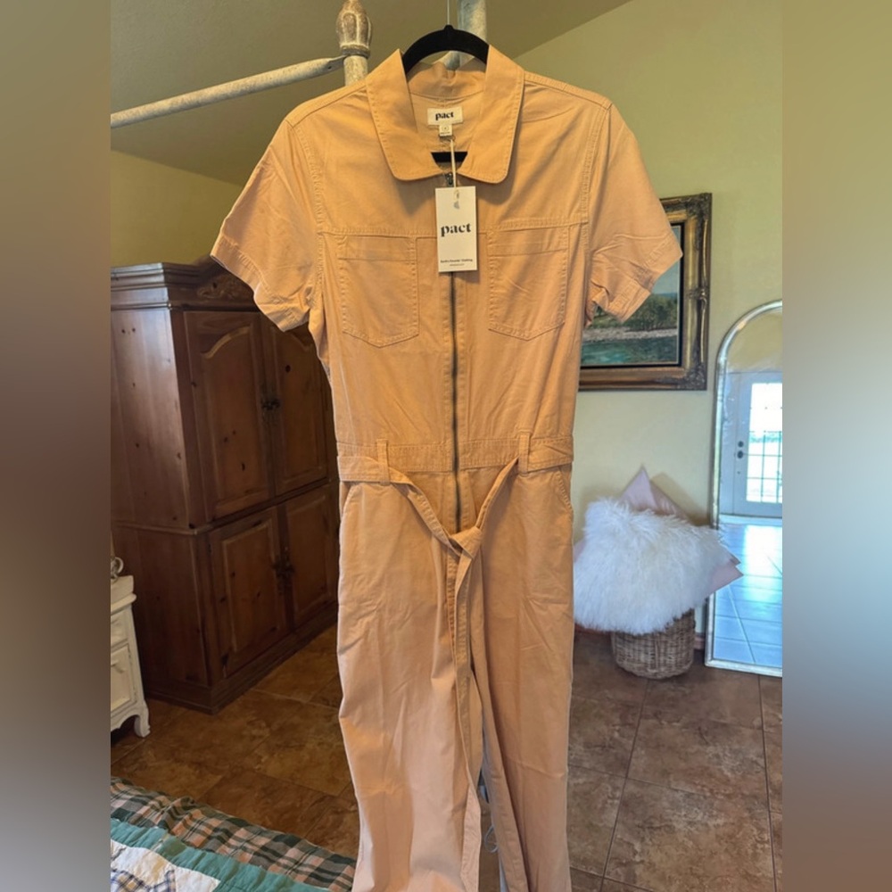 NWT Pact Organic Cotton Jumpsuit